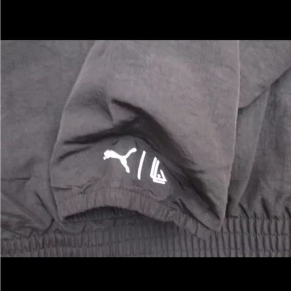 PUMA x Lauren London Track Jacket Black/Purple Windbreaker Medium - Picture 7 of 9